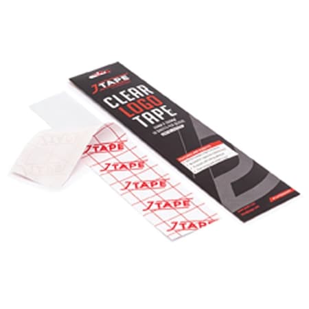 Jtape Unlimited CLEAR LOGO TAPE 2in X 12in 10 SHEETS PER SLEEVE, 10PK 2210.503